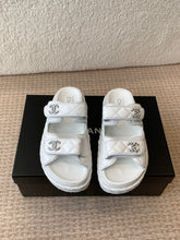 DAD SANDAL IN WHITE CALFSKIN MULE